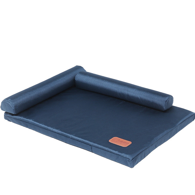 JMT-105610 Removable and Washable All-Weather Dog Bed for Medium-Sized Dogs - Durable Oxford Cloth with Soft Sponge Cushion
