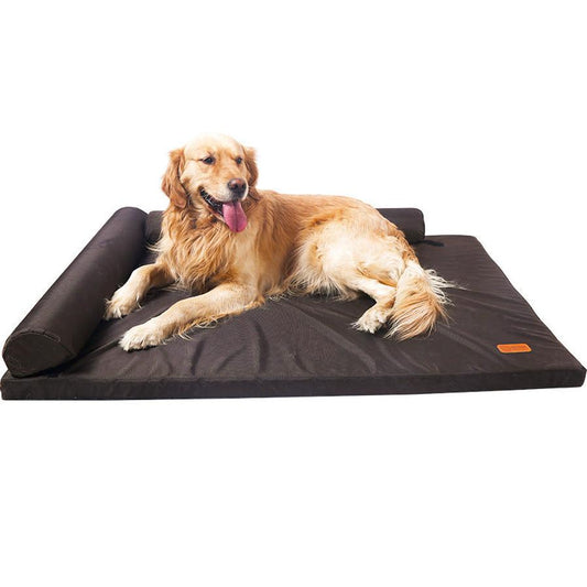 JMT-105610 Removable and Washable All-Weather Dog Bed for Medium-Sized Dogs - Durable Oxford Cloth with Soft Sponge Cushion
