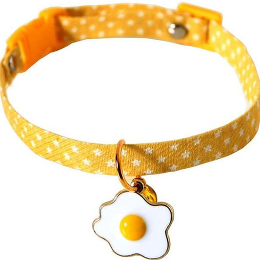 JMT-105802 Adjustable Cat Collar with Bell Pendant and Bow Tie for Small Dogs and Pets