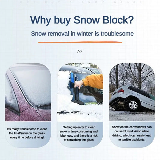 JMT-105930 Universal Waterproof Windshield Snow Shade & Sunshade Protector for Cars, Foldable Front Window Cover