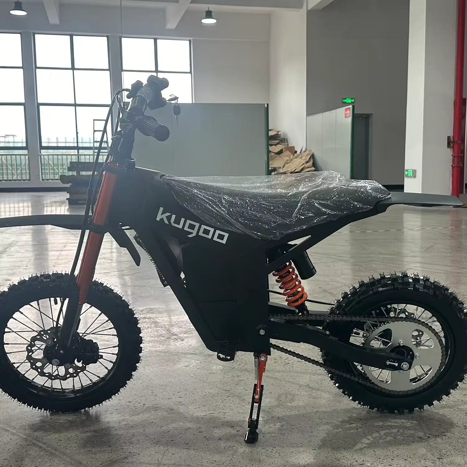 JMT-106058 Kugoo Wish01 Electric Bike 1500W 48V 21AH Long Range 55.9 miles Off-Road Electric Dirt Bike , Top Speed 27.9 mph