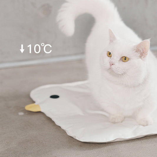 JMT-106122 Cooling Puppy Mat for Dogs and Cats - Washable, Non-Stick Pet Pad for Comfortable Indoor and Outdoor Use