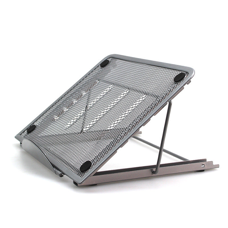 JMT-106314 Adjustable Laptop and Tablet Stand - Cold-Rolled Steel with Multi-Angle Viewing for iPads and Devices