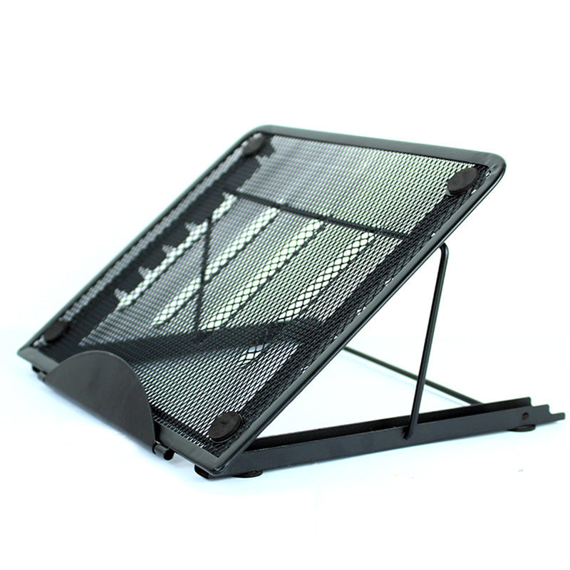 JMT-106314 Adjustable Laptop and Tablet Stand - Cold-Rolled Steel with Multi-Angle Viewing for iPads and Devices
