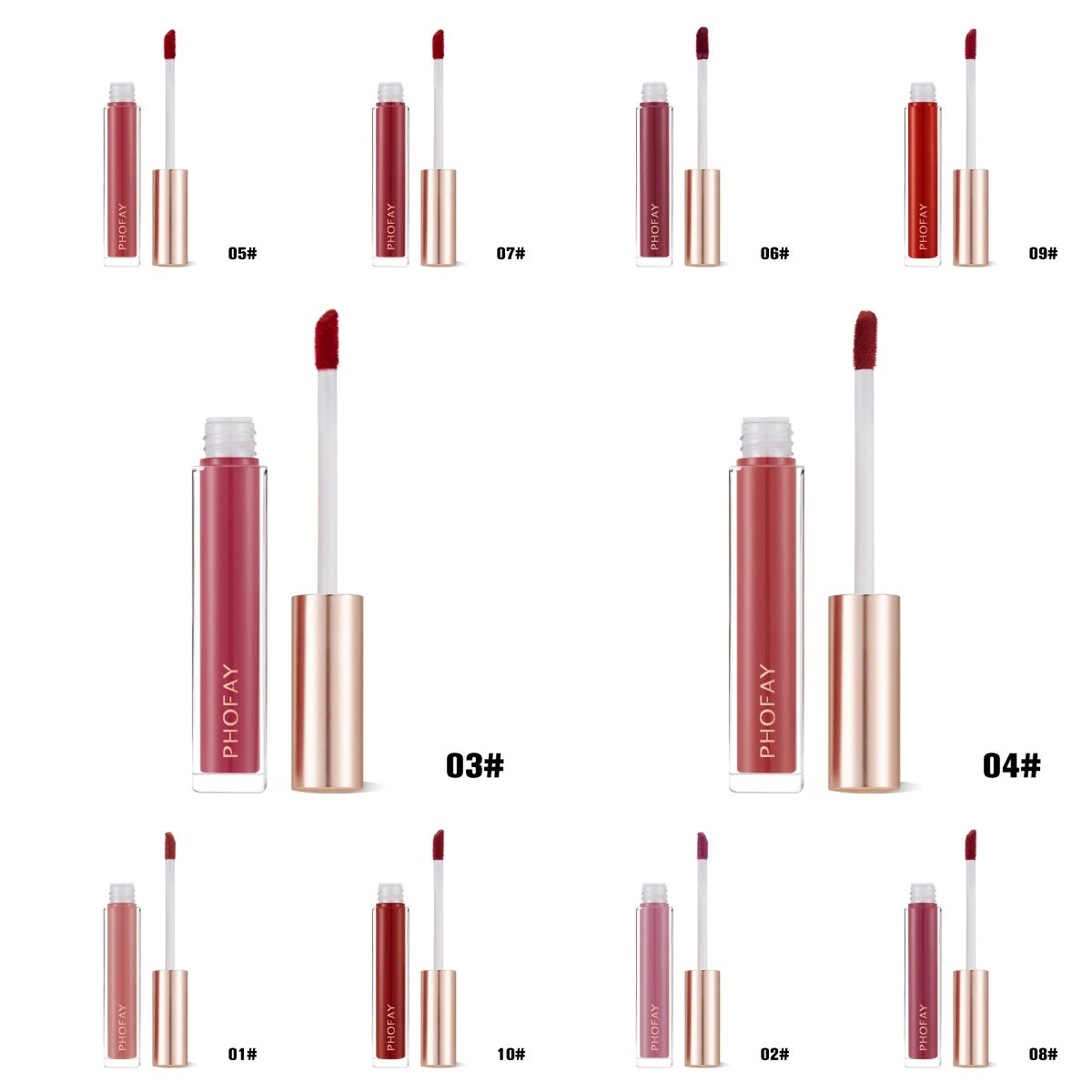 JMT-106570 Non-Sticky Moisturizing Lip Gloss for Smooth, Charming Lips - 3.2 ML