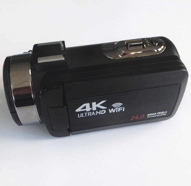 JMT-106826 4K Digital Video Camera with 3.0-Inch Touch Screen, WiFi Remote Control, and 18x Zoom