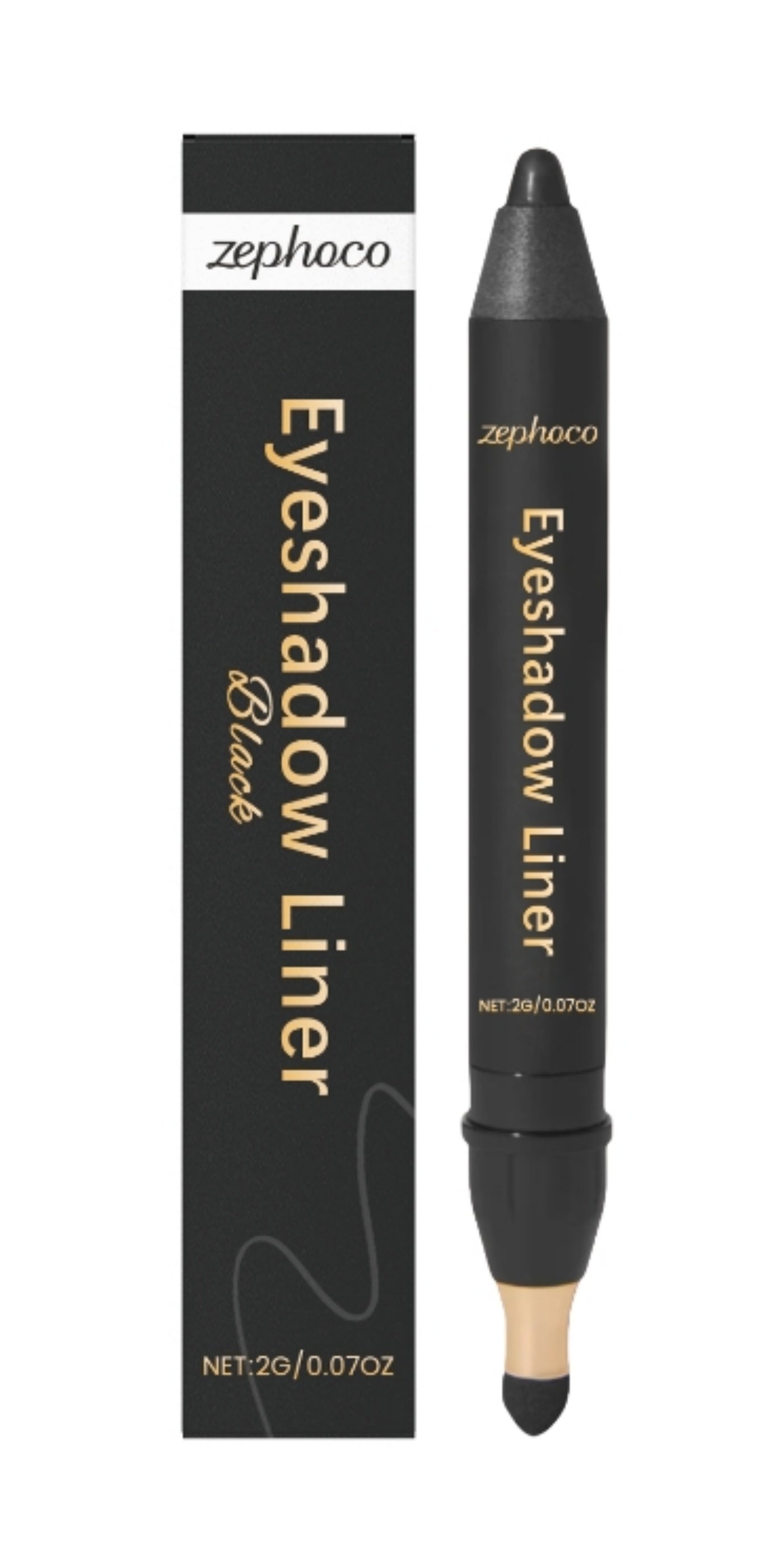 JMT-106890 Dual-Ended Eyeliner Pen with Mineral Ingredients & Shea Butter