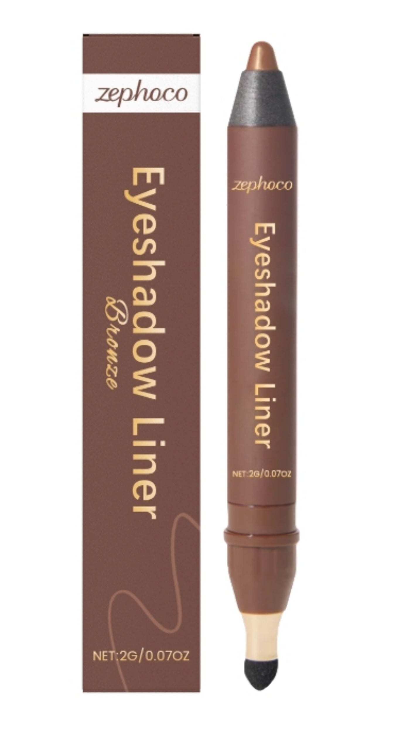 JMT-106890 Dual-Ended Eyeliner Pen with Mineral Ingredients & Shea Butter