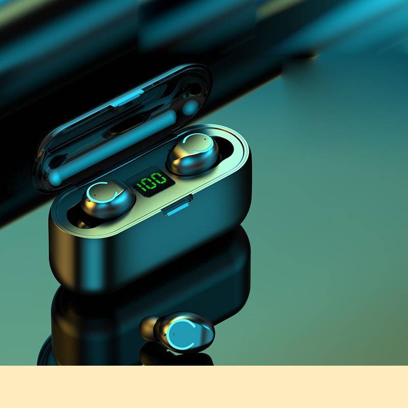 JMT-106954 Binaural Wireless TWS Bluetooth Headset with Stereo Sound and Voice Control