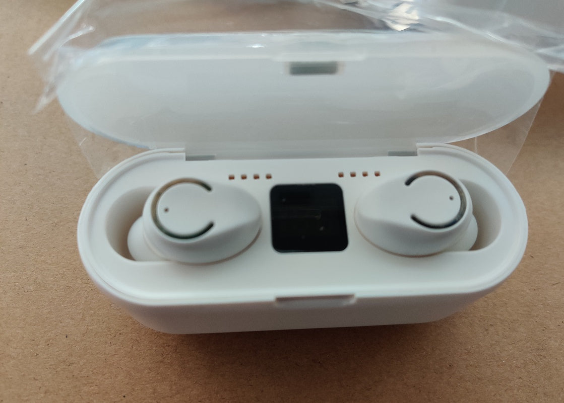 JMT-106954 Binaural Wireless TWS Bluetooth Headset with Stereo Sound and Voice Control