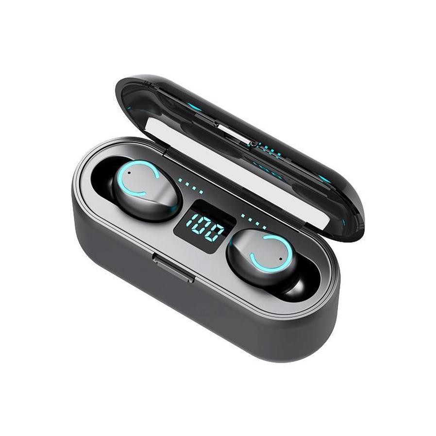JMT-106954 Binaural Wireless TWS Bluetooth Headset with Stereo Sound and Voice Control