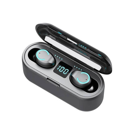 JMT-106954 Binaural Wireless TWS Bluetooth Headset with Stereo Sound and Voice Control