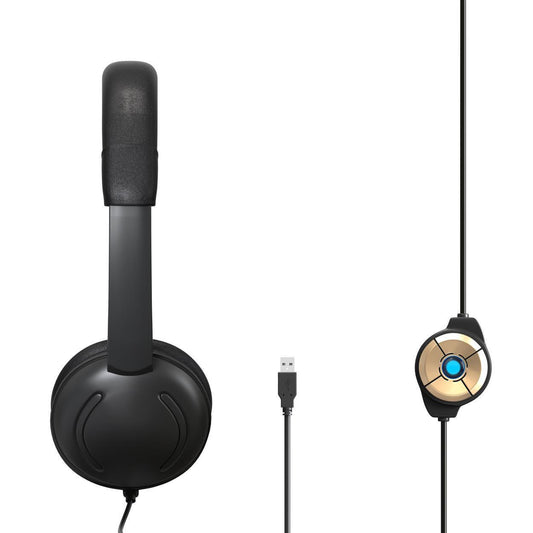 JMT-107274 Professional Noise-Canceling Earphone with High-Sensitivity Microphone and USB Interface