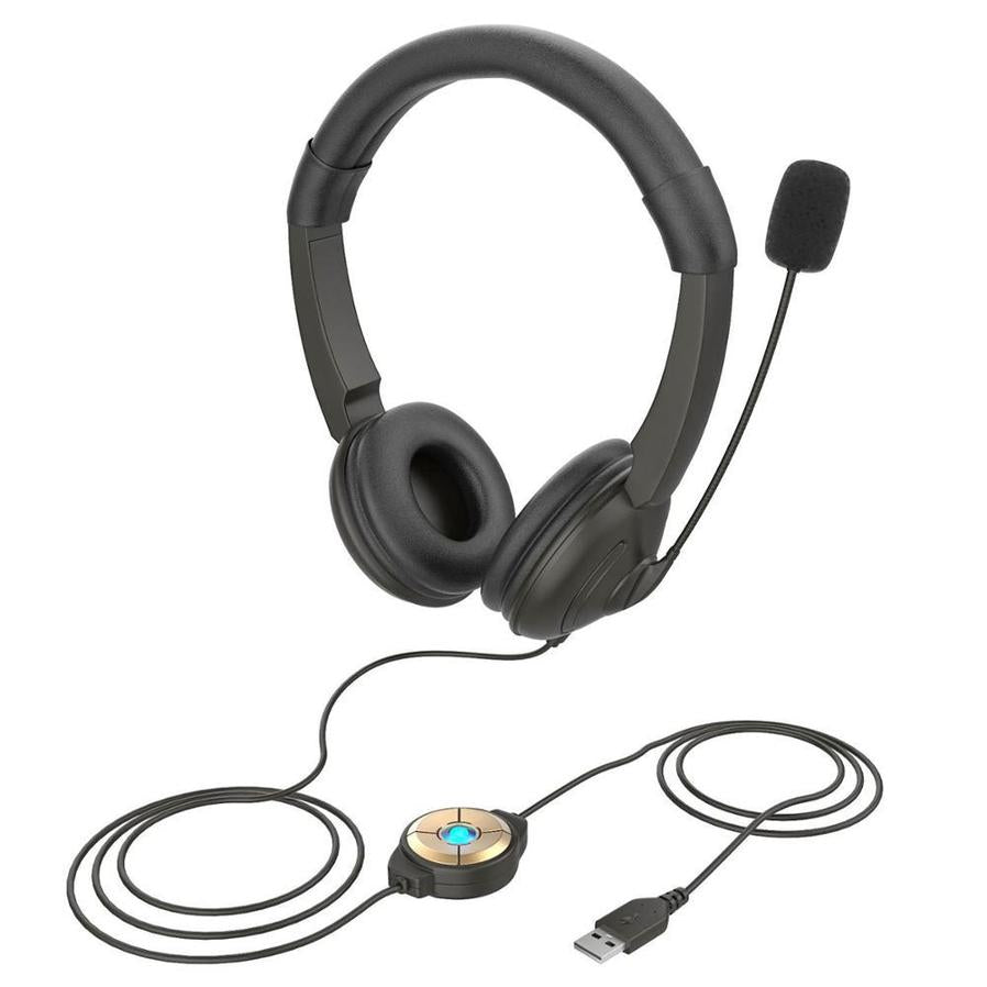 JMT-107274 Professional Noise-Canceling Earphone with High-Sensitivity Microphone and USB Interface