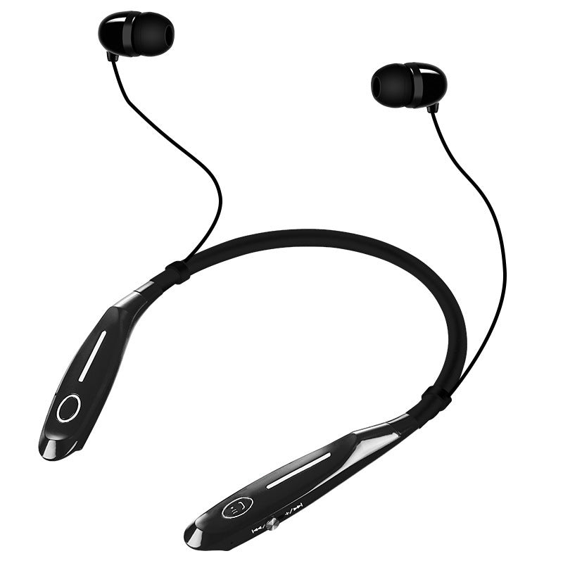 JMT-107594 Neck-Mounted Stereo Bluetooth Sports Headphones with Call Function and Power Display