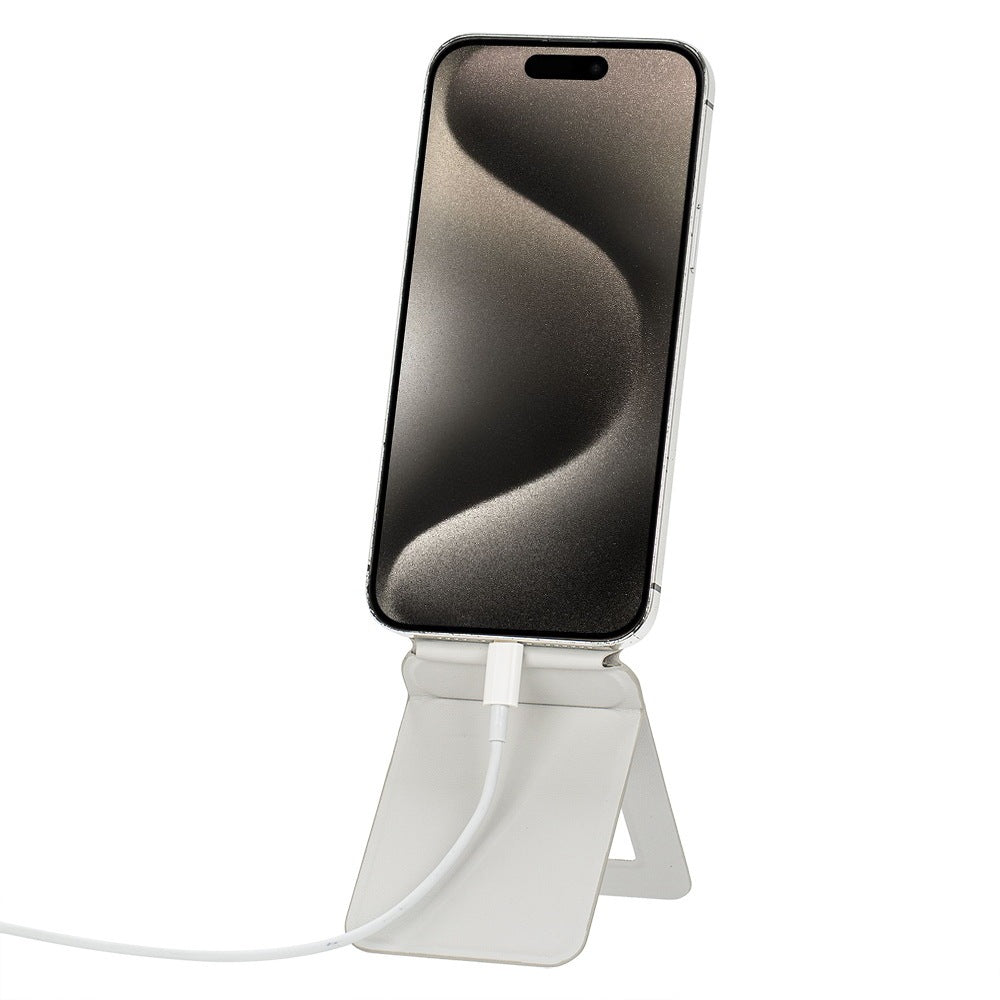 JMT-107786 MagSafe PU Magnetic Card Holder with Rotating Folding Bracket - Urban Simplicity Design