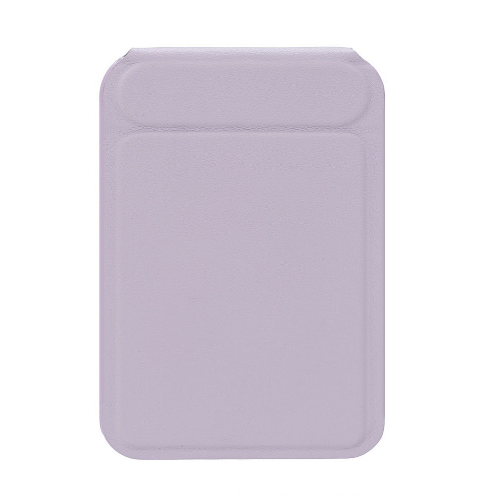 JMT-107786 MagSafe PU Magnetic Card Holder with Rotating Folding Bracket - Urban Simplicity Design