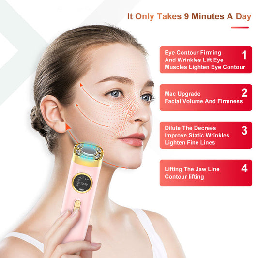 JMT-107850 Skin Rejuvenation Instrument for Wrinkle Removal and Whitening - USB Charged, ABS Material