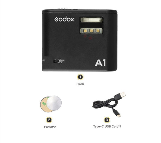 JMT-107978 Shenniu A1 Photography Flash with 6000K Color Temperature and 5 Power Gears