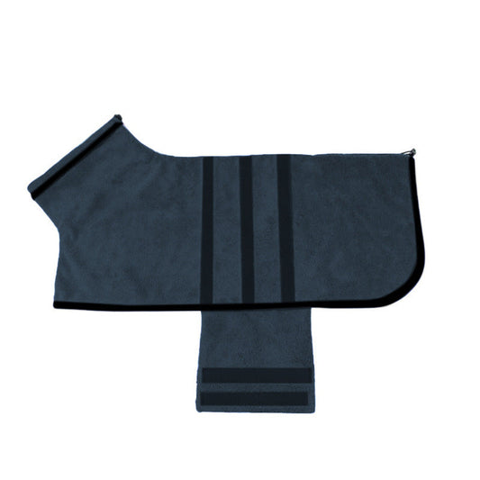 JMT-108234 Adjustable Dog Bathrobe and Cat Drying Towel for Optimal Water Absorption, Suitable for Small to Large Pets