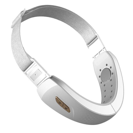 JMT-108746 Rechargeable Micro-current Facial Lifting Device with Color Light for Double Chin and V Face Massage