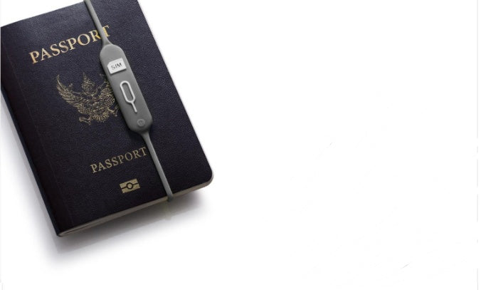 JMT-108938 Portable Silicone Card Holder with Anti-Lost Design - Available in Green Gray and Yellow Powder