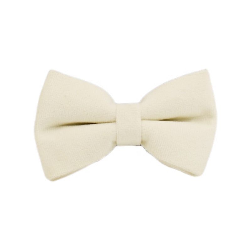 JMT-108938 Velvet Fabric Dog Collar Set with Leash, Bow, Flower, Vest, and Poop Bag