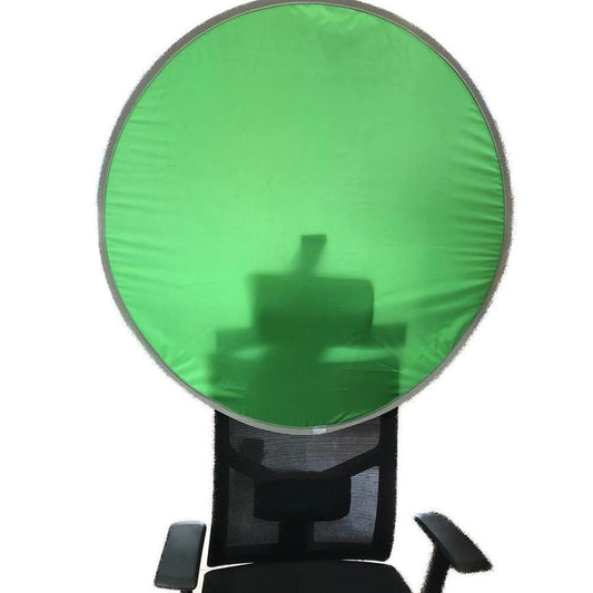 JMT-109130 Foldable Green Photography Background - 35cm Panel Expands to 90cm, Includes Carry Bag, Durable Steel Spring Frame