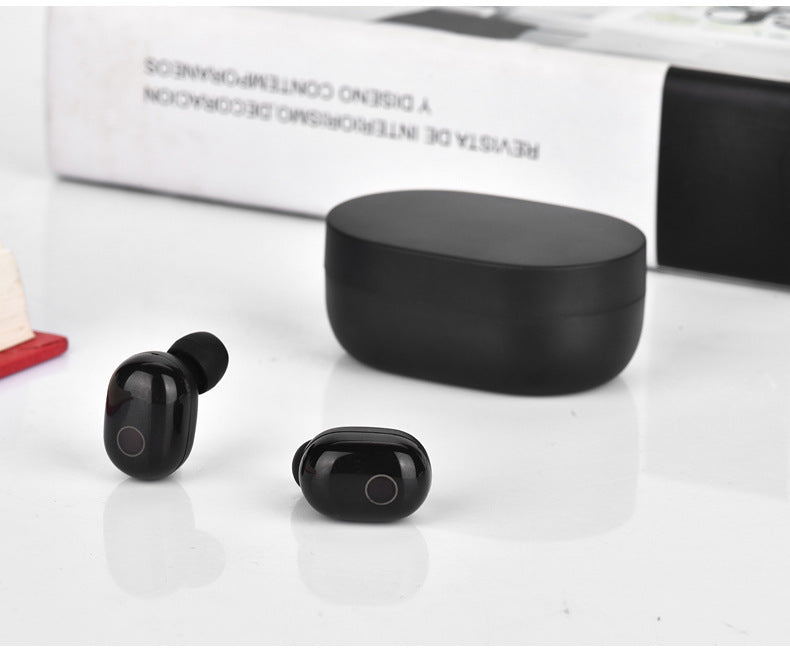 JMT-109258 Wireless Mini Binaural Headphones with Bluetooth 5.0 and Touch Controls