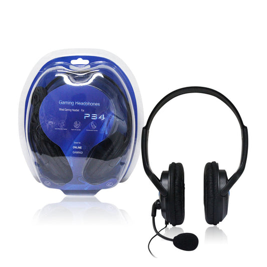 JMT-109578 Wired Double-Sided Gaming Headset for PS4 and PC with Microphone