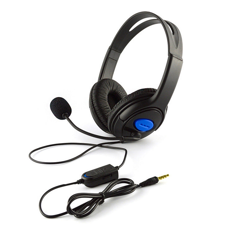 JMT-109578 Wired Double-Sided Gaming Headset for PS4 and PC with Microphone