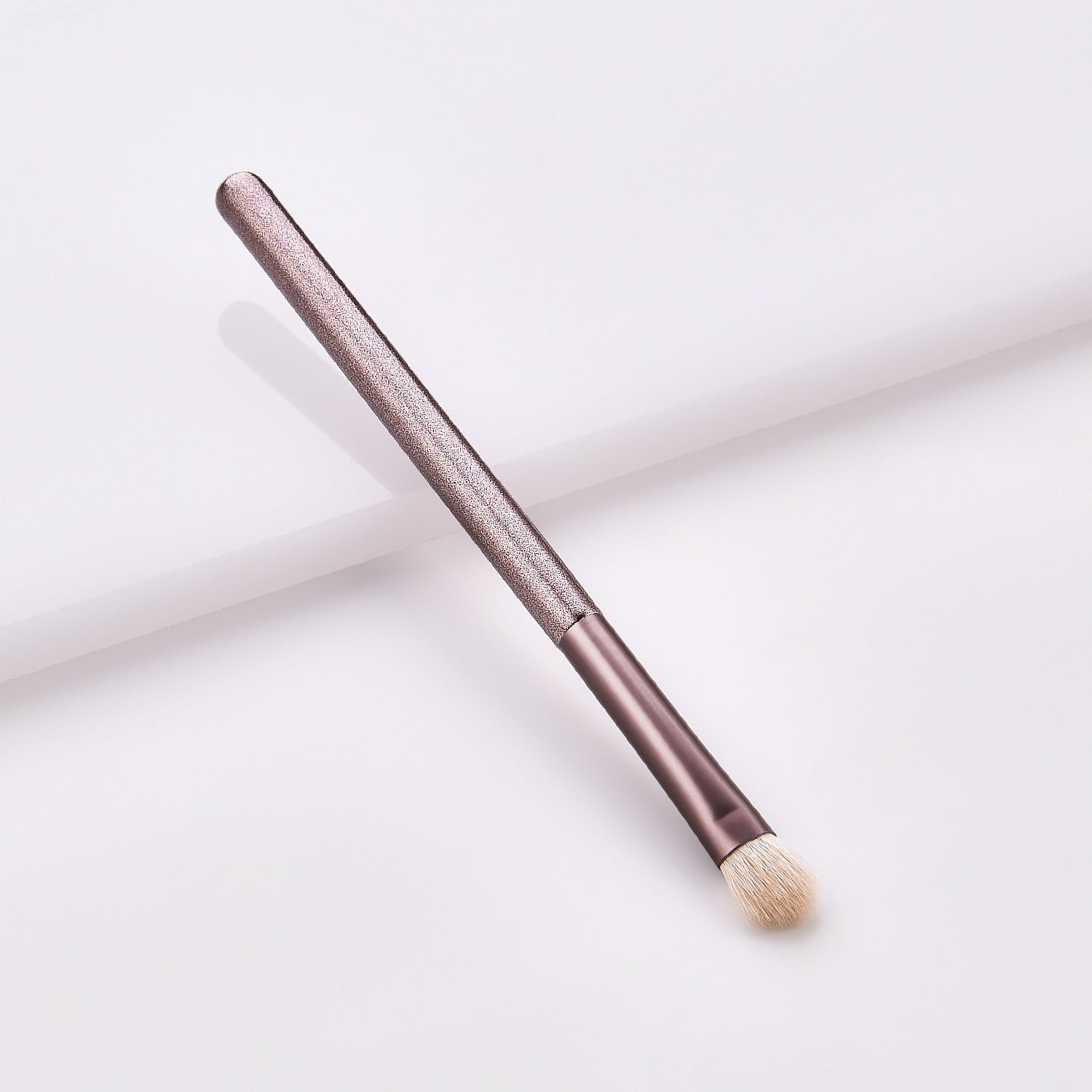 JMT-110026 12-Piece Makeup Brush Set with Nylon Bristles and Long Wooden Handles