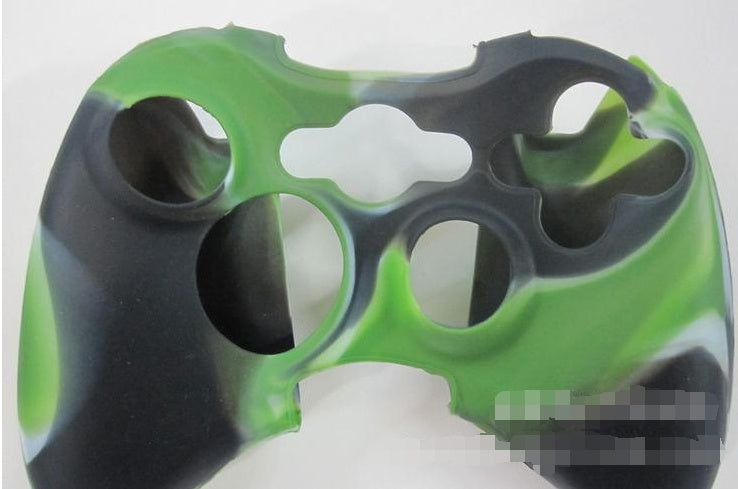 JMT-110218 Camouflage Silicone Protective Case for Xbox 360 Controller - Easy Access and Cleaning, Multiple Color Options