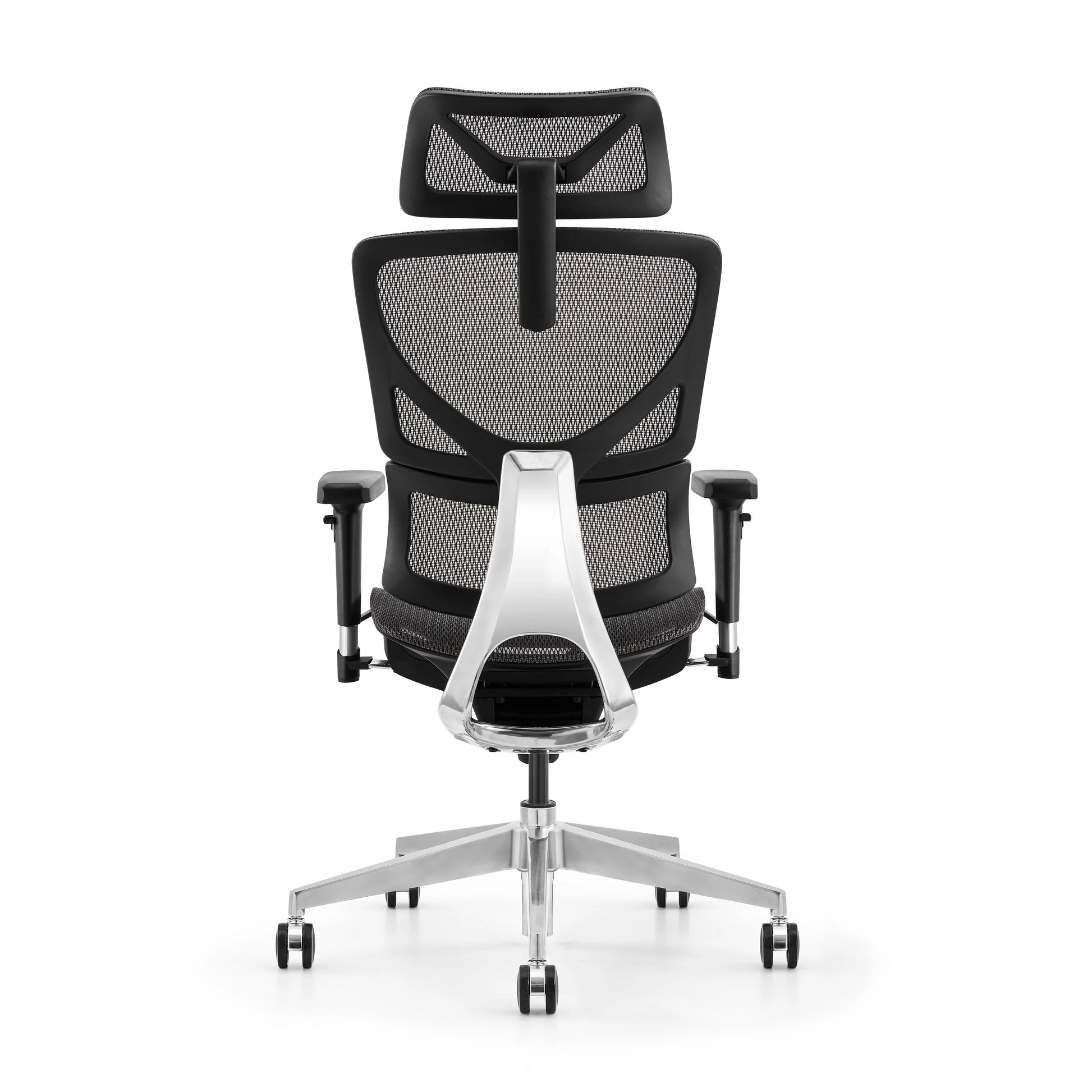 JMT-110346 Ergonomic Height Adjustable Executive Conference Chair with Mesh Backrest and Headrest