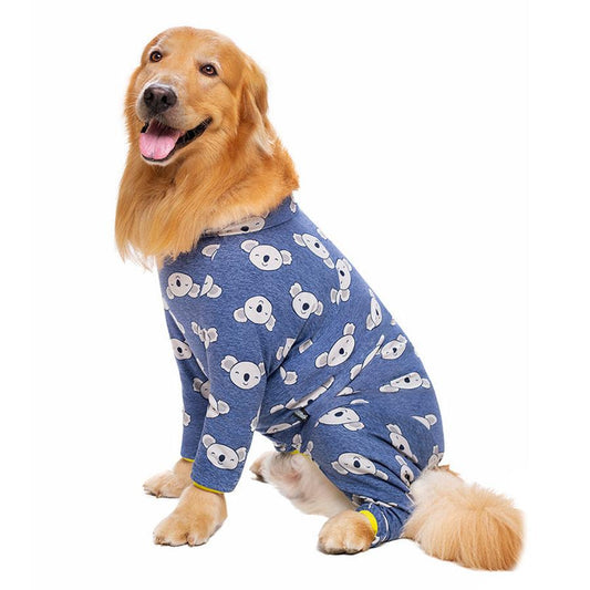 JMT-110538 Pet Cotton Printed Four-Legged Shirt in Various Sizes