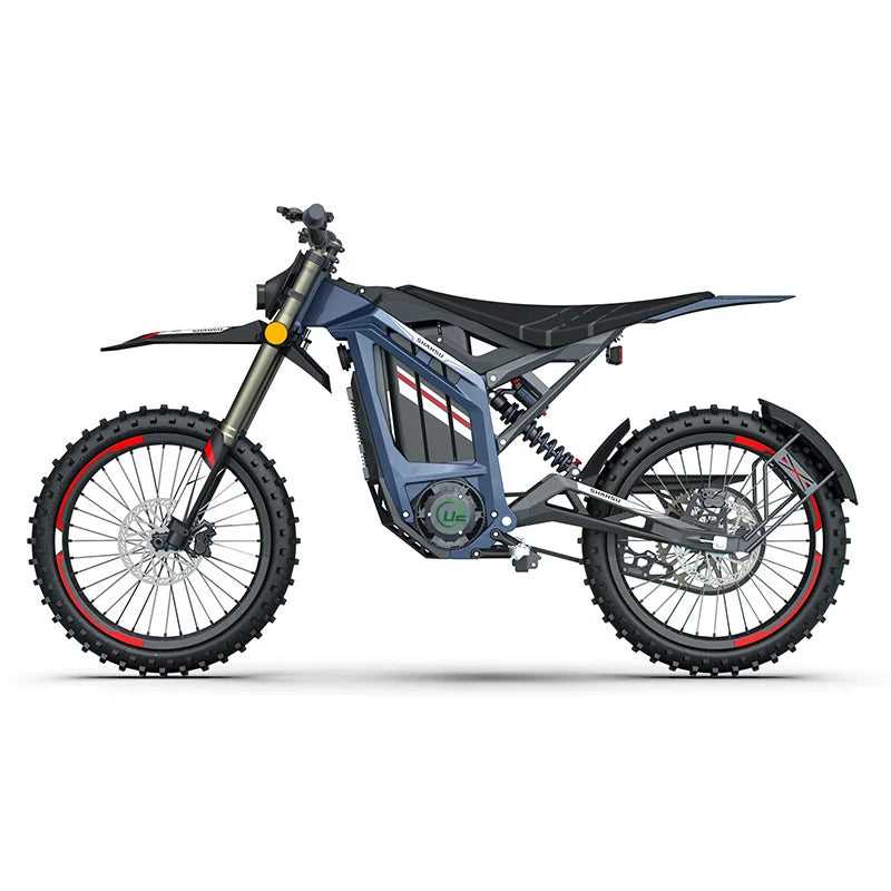 JMT-110666 Electric Dirt Bike with Aluminum Frame, 6000W Power, 72V 40Ah, Off-Road Capability for Adults , Top Speed 27.9 mph