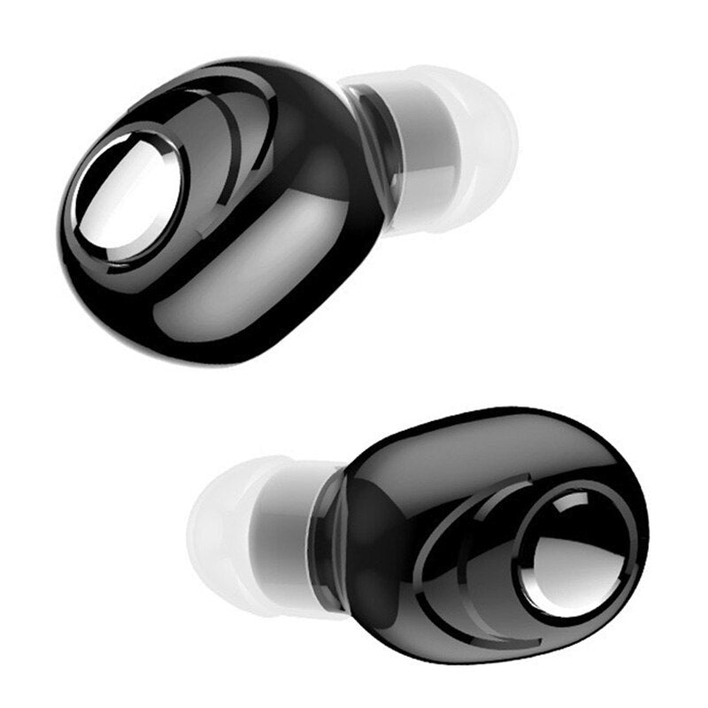 JMT-110730 L15 Mini Bluetooth Headset - 15m Range, Voice Control, NFC, Multi-Point Connection, Music & Call Support