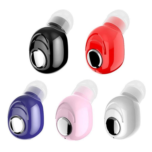 JMT-110730 L15 Mini Bluetooth Headset - 15m Range, Voice Control, NFC, Multi-Point Connection, Music & Call Support