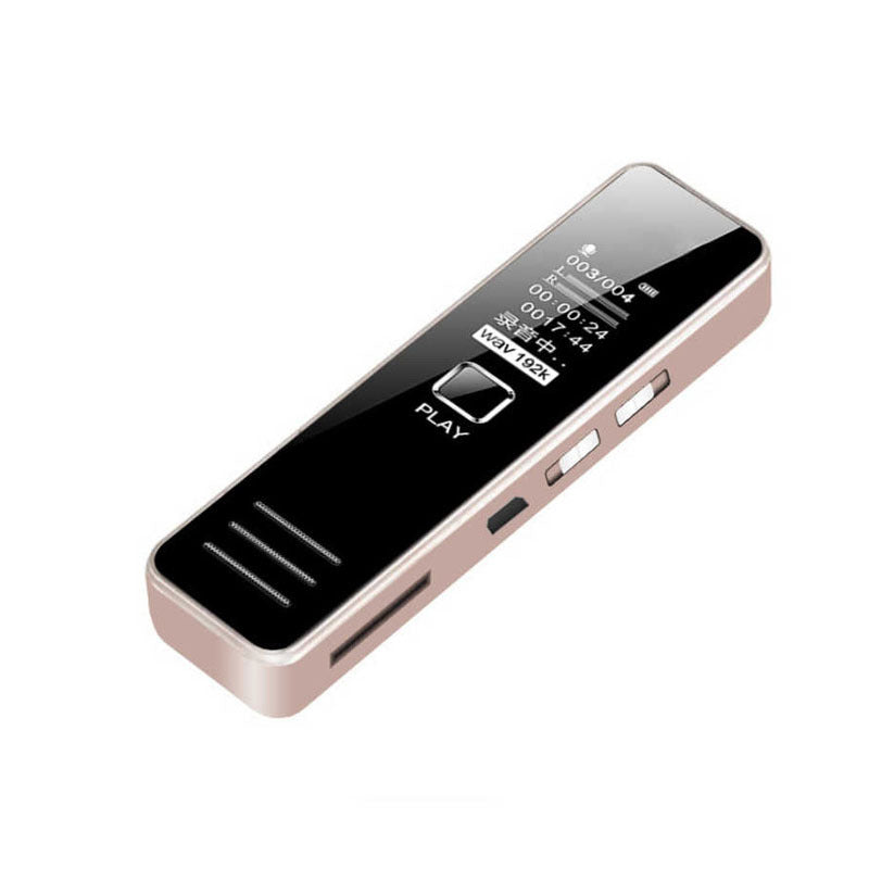JMT-110922 Mini Portable High-Definition Voice Recorder with Headphone Jack and Up to 32GB TF Card Support