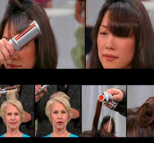 JMT-111050 2-Way Rotating Curling Iron with Adjustable Temperature Control and Safety Auto Shut-off