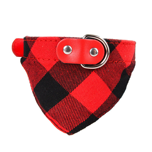 JMT-111370 Adjustable Cotton Dog Mouth Towel Collar in Multiple Colors and Sizes