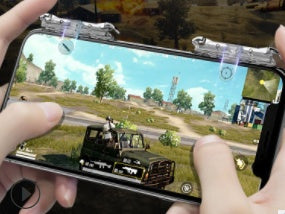 JMT-111370 Touch Screen Chicken Eating Game Artifact for Ages 4-75, PVC Material, 100g Weight, Multiple Handle Options