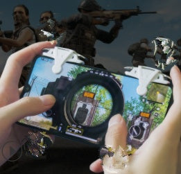 JMT-111370 Touch Screen Chicken Eating Game Artifact for Ages 4-75, PVC Material, 100g Weight, Multiple Handle Options