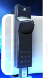 JMT-111370 Touch Screen Chicken Eating Game Artifact for Ages 4-75, PVC Material, 100g Weight, Multiple Handle Options