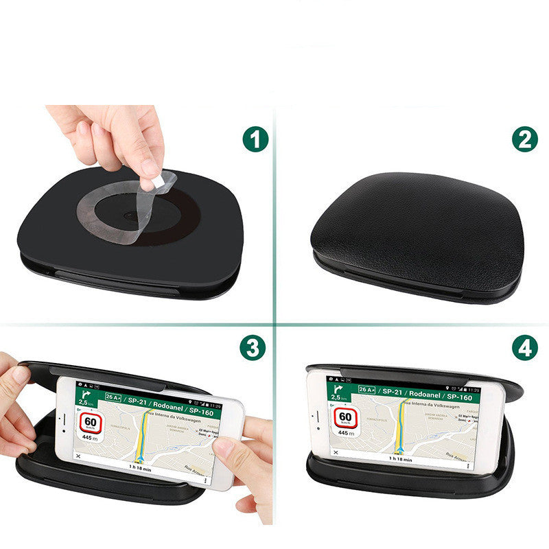 JMT-111754 Universal Multi-Function Center Console Navigation Support - Suction Cup Installation, Black and Gray Options