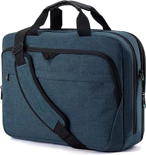 JMT-111882 15.6-Inch Waterproof Laptop Briefcase with Lock - Professional Business Messenger Bag for Men
