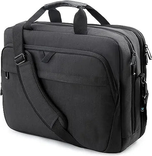 JMT-111882 15.6-Inch Waterproof Laptop Briefcase with Lock - Professional Business Messenger Bag for Men