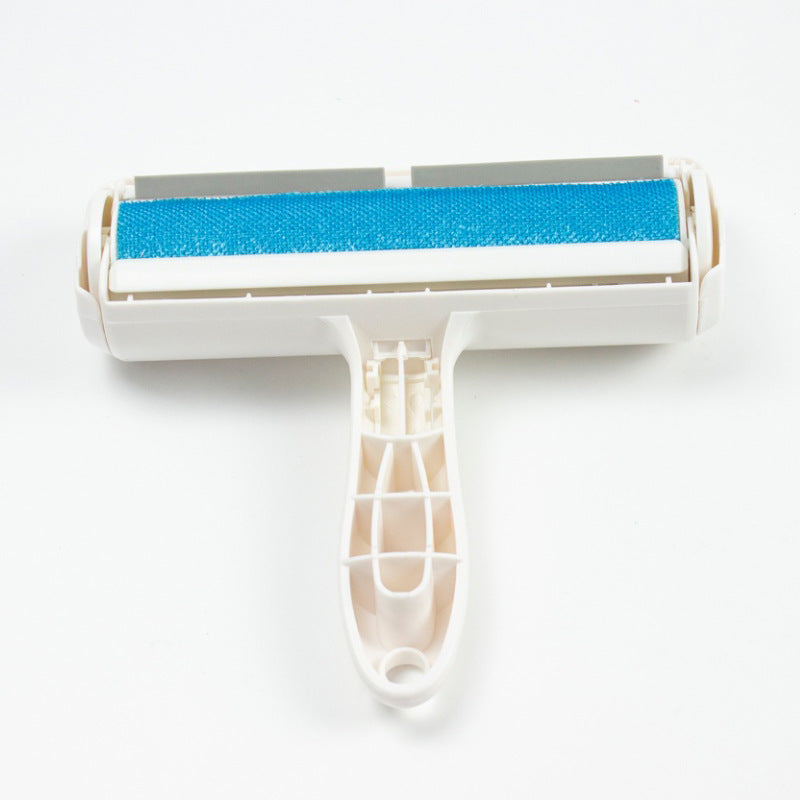 JMT-112138 Large Roller Sticky Brush for Pet Hair Removal – Modern Design in Red and Blue