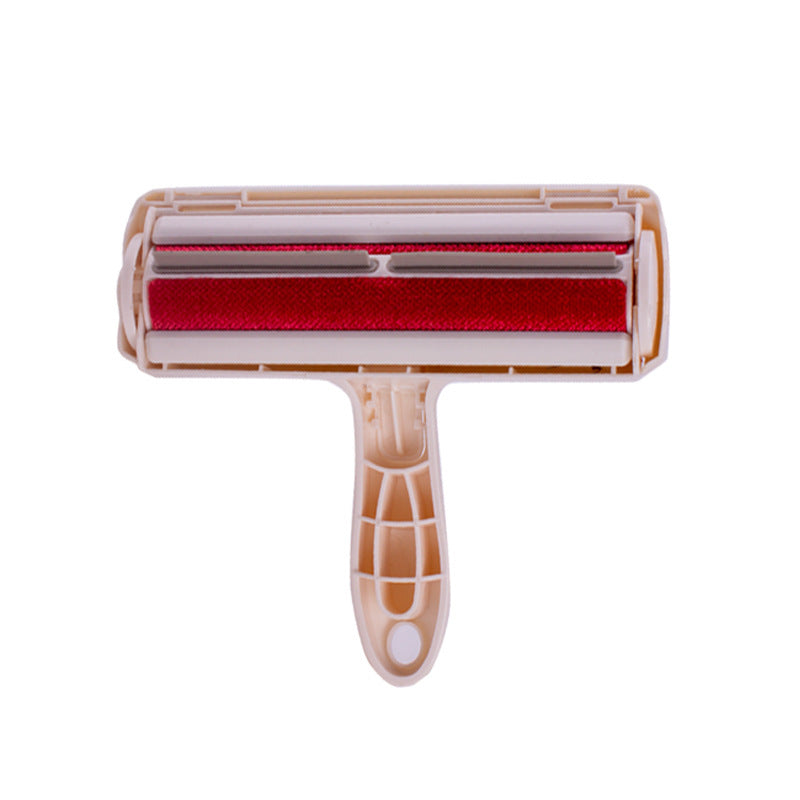 JMT-112138 Large Roller Sticky Brush for Pet Hair Removal – Modern Design in Red and Blue