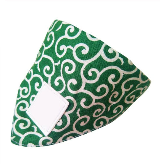 JMT-112522 Triangular Dog Bandage - Pure Cotton Fabric in Multiple Sizes for Cats and Dogs
